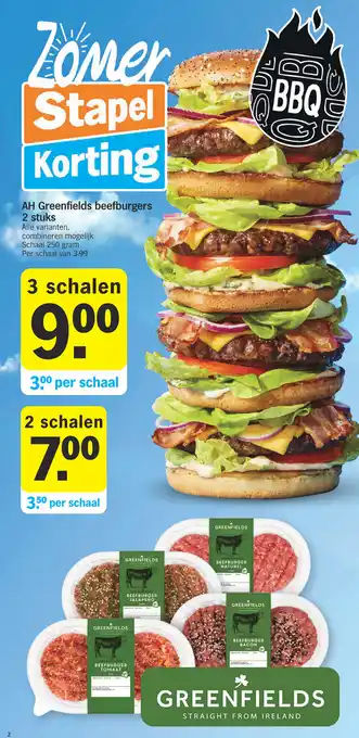 Greenfields beefburgers