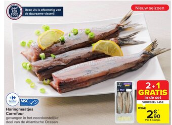 Carrefour Market Haringmaatjes aanbieding