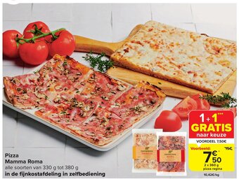 Carrefour Market Pizza Mamma Roma aanbieding