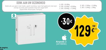 Cora Airpods 2 aanbieding