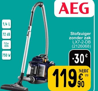Cora Stofzuiger met zak aanbieding