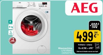 Cora Wasmachine aanbieding