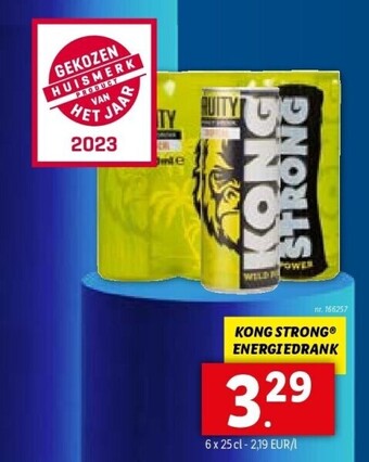 KONG STRONG ENERGIEDRANK