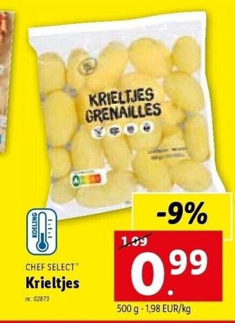 Lidl CHEF SELECT Krieltjes aanbieding
