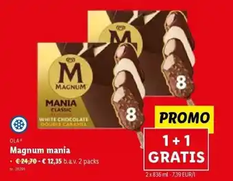 Lidl OLA Magnum mania aanbieding
