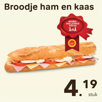 Bon Ap Broodje ham en kaas aanbieding