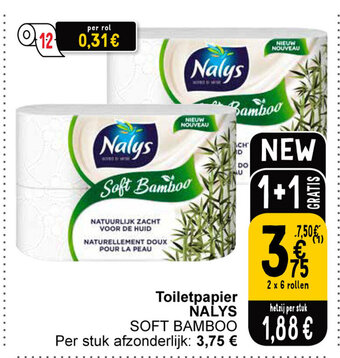 Cora Toiletpapier NALYS aanbieding