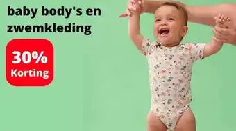 HEMA Baby body's en zwemkleding aanbieding