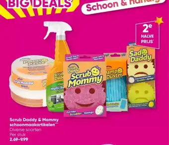 Scrub daddy & mommy schoonmaakartikelen*