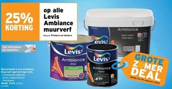 GAMMA Levis ambiance muurverf kant-en-klaar 2,5l aanbieding