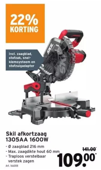 Skil afkortzaag 1305AA 1600W