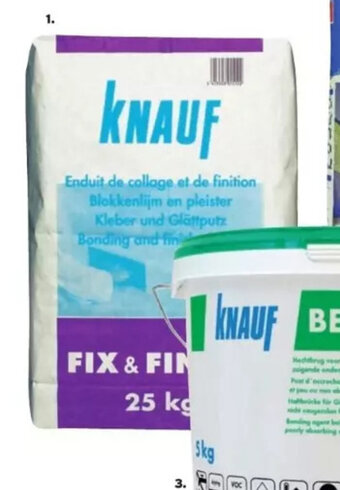 GAMMA Knauf Fix & Finish 25 kg aanbieding