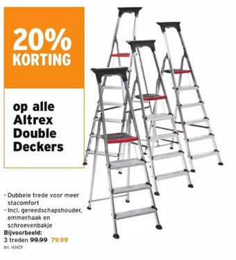 GAMMA Altrex Double Deckers aanbieding