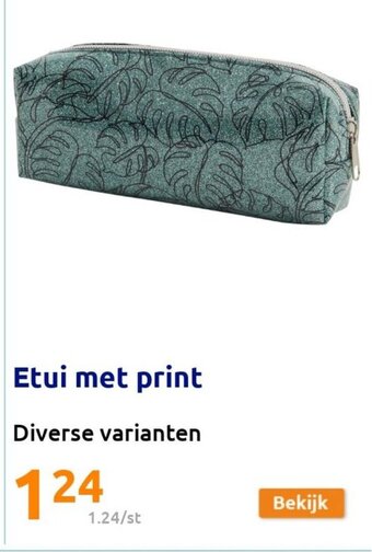 Action Etui met print Diverse varianten aanbieding