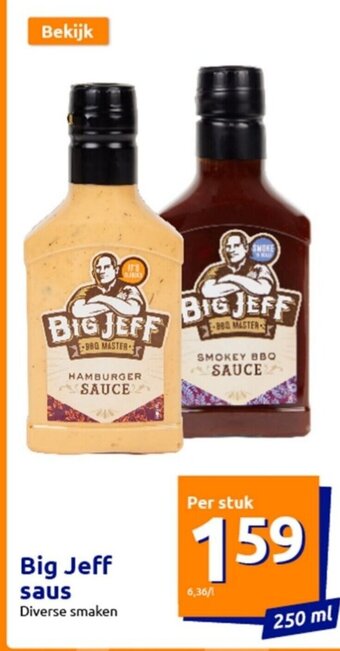 Action Big Jeff saus aanbieding