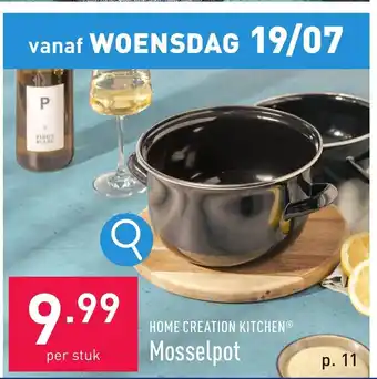 ALDI HOME CREATION KITCHEN Mosselpot aanbieding
