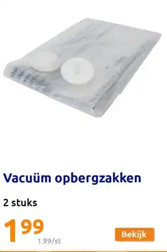 Vacuüm opbergzakken 2 stuks