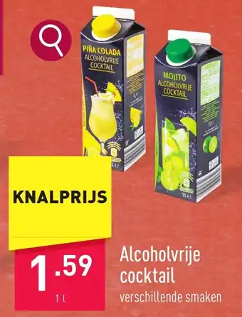 ALDI Alcoholvrije cocktail 1 L aanbieding