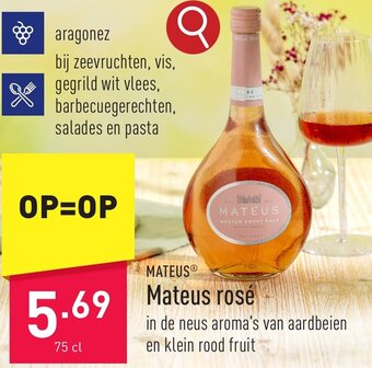 ALDI Mateus rosé 75 cl aanbieding