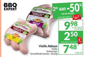 Intermarché Vieille Abbaye 3 x 125 g aanbieding