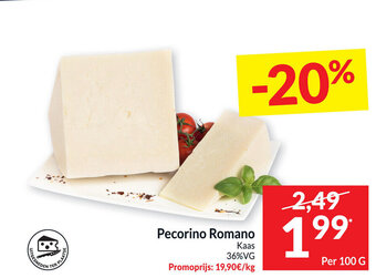 Intermarché Pecorino Romano aanbieding