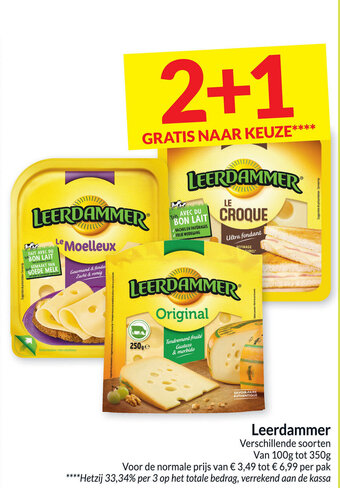 Intermarché Leerdammer aanbieding