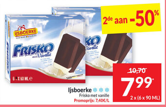 Intermarché Ijsboerke aanbieding