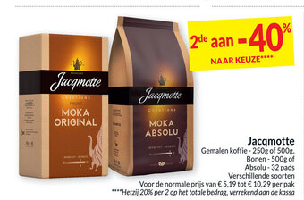 Intermarché Jacqmotte aanbieding