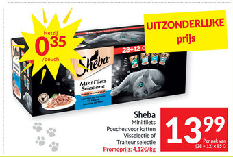 Intermarché Sheba aanbieding