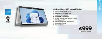 CompuDeals HP Pavilion x360 14-ek1005nb aanbieding