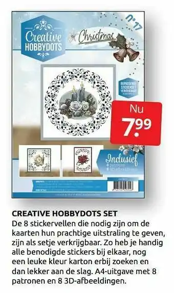 Boekenvoordeel Creative hobbydots set aanbieding