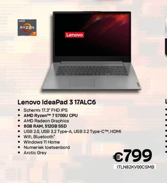 Lenovo IdeaPad 3 17ALC6
