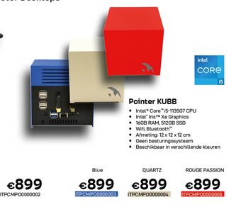 CompuDeals Pointer KUBB aanbieding