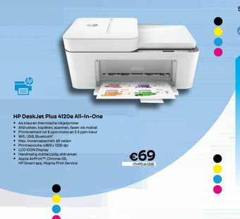 CompuDeals HP DeskJet Plus 4120e All-in-One aanbieding