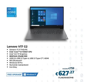 CompuDeals Lenovo V17 G2 aanbieding
