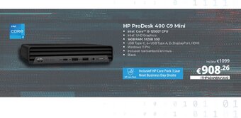 CompuDeals HP ProDesk 400 G9 Mini aanbieding
