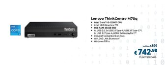 CompuDeals Lenovo ThinkCentre M70q aanbieding