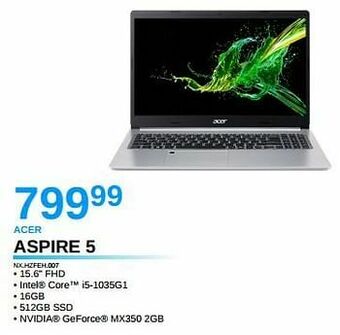 Acer aspire 5 nx.hzfeh.007