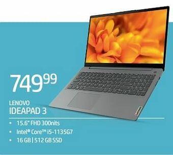 Derco Systems Lenovo ideapad 3 aanbieding