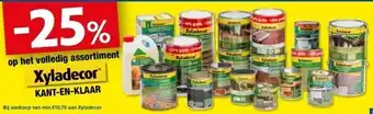Op het volledig assortiment