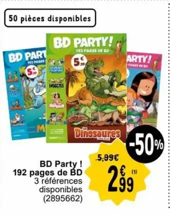 Cora BD Party! 192 pages de BD aanbieding