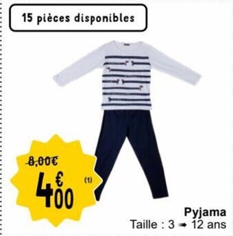 Cora Pyjama aanbieding