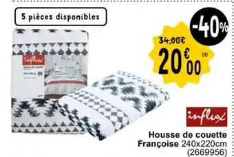 Housse de couette Françoise 240x220cm