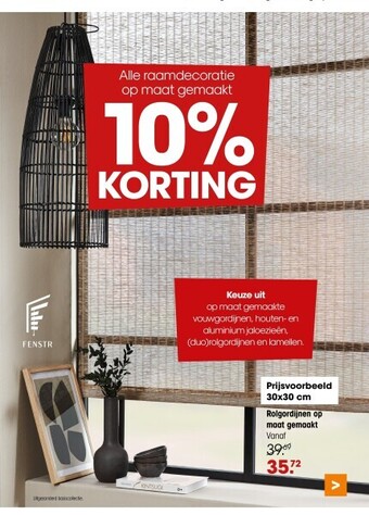 Kwantum Rolgordijnen op maat gemaakt aanbieding