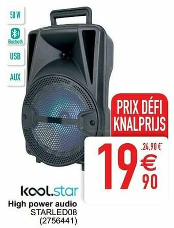 Cora Kool.star high power audio starled08 aanbieding