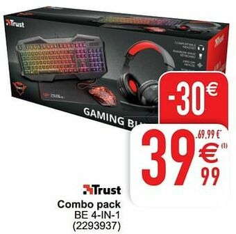 Trust combo pack be 4-in-1