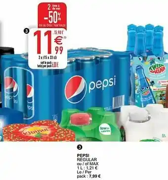 Cora Pepsi regular ou - of max aanbieding