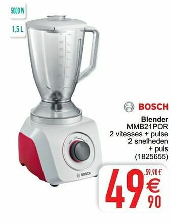 Cora Bosch blender mmb21por aanbieding