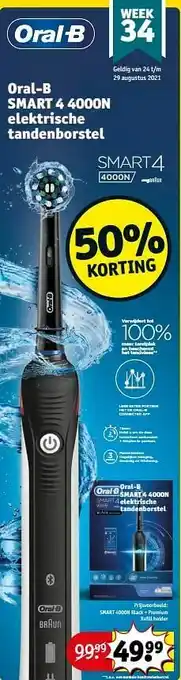 Kruidvat Smart 4000n black + premium refill holder aanbieding