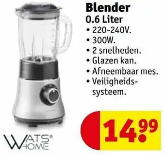 Kruidvat Watshome blender aanbieding